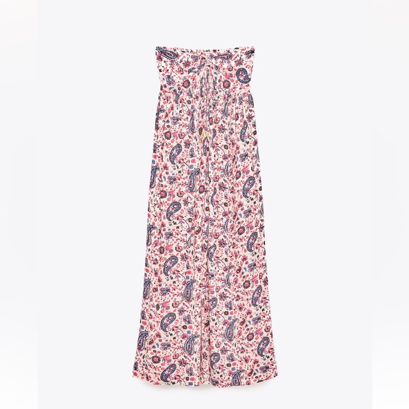 Zara Paisley Print Dress - Picture 3 of 4